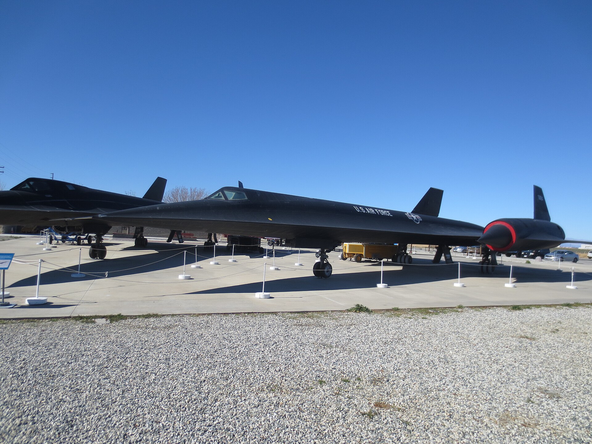A-12 aircraft at Joe Davies Heritage Airpark in Palmdale, California